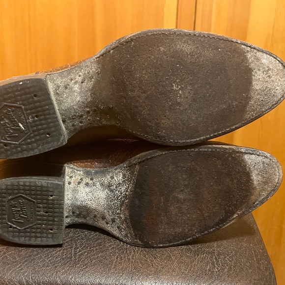 Tony Lama Ostrich Leg have never seen a pair done this way… - Picture 9 of 10